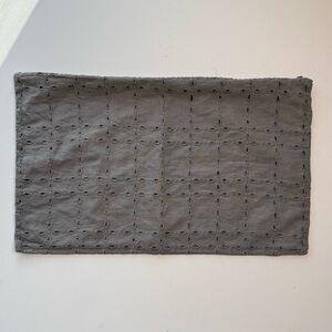 Pottery Barn Gray Accent Pillow cover